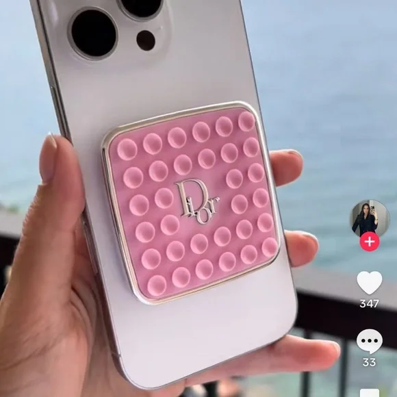 Dior Makeup Pink Dior Octobuddy Suction Phone Accessory Brand